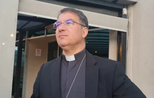 Bishop Oscar Cantú of San Jose, California. Credit: Diego López Marina/EWTN News