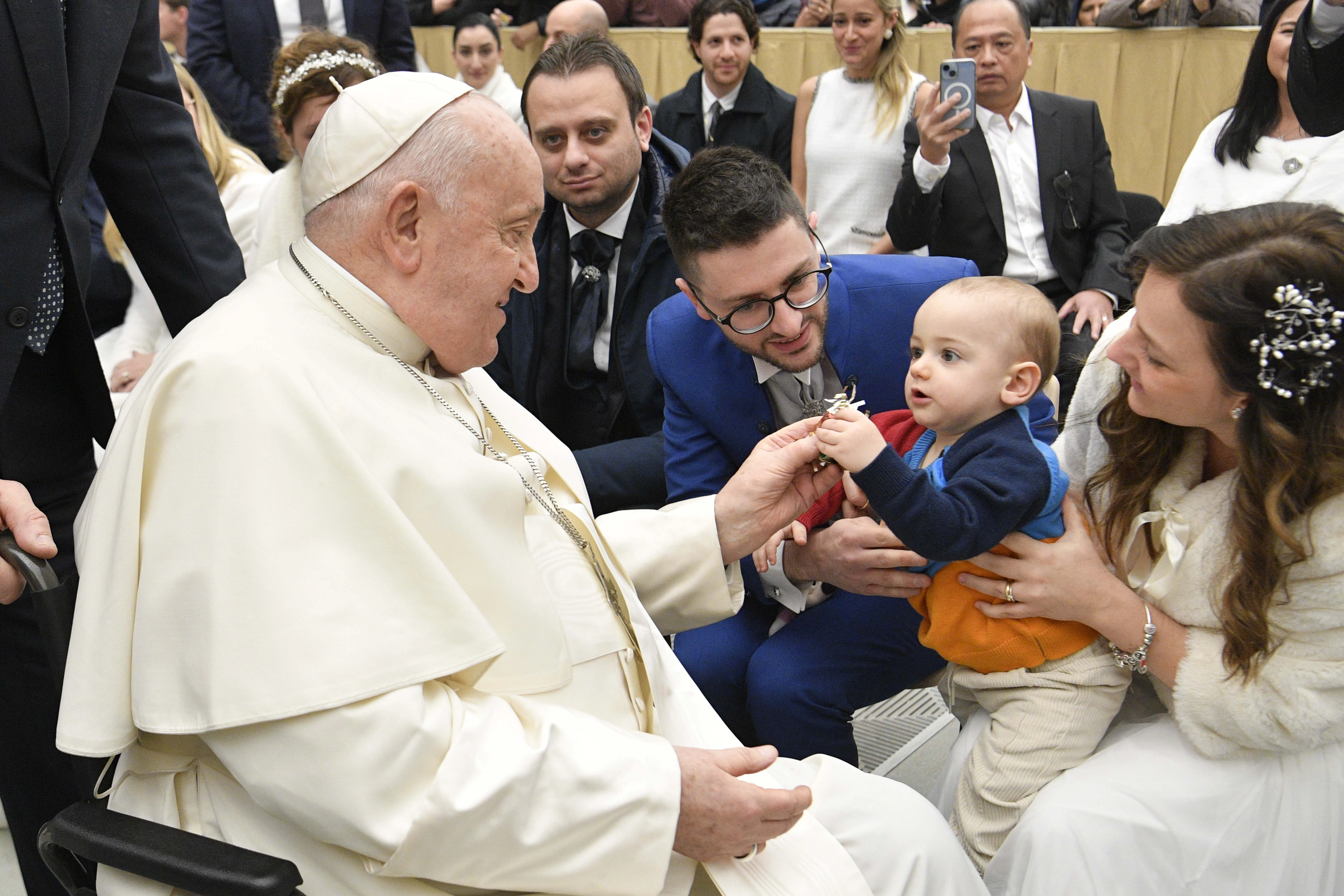 Pope Francis at audience: Gluttony is perhaps the most dangerous vice