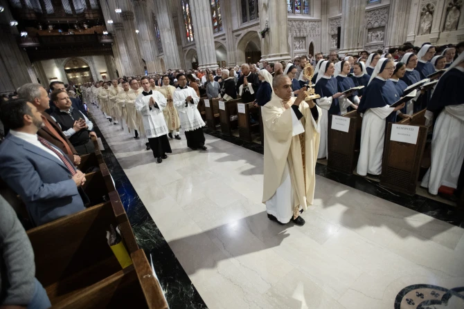 NYC Eucharistic procession