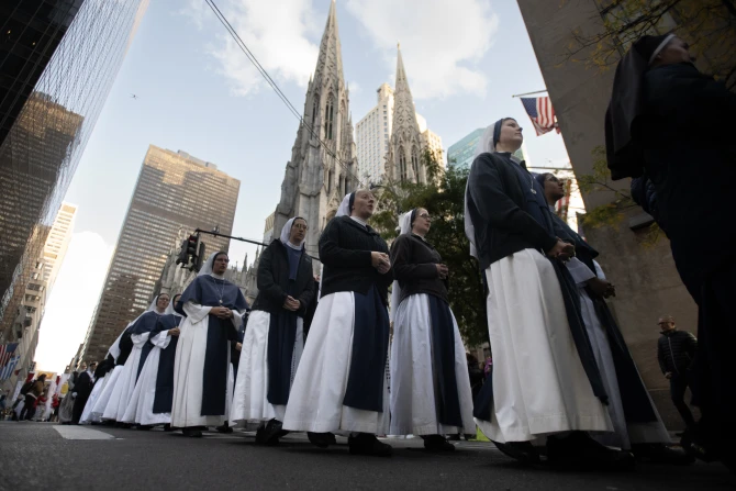 NYC Eucharistic procession