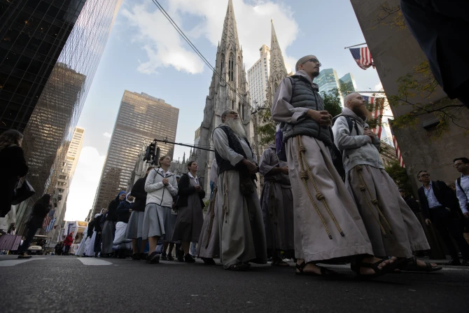 NYC Eucharistic procession