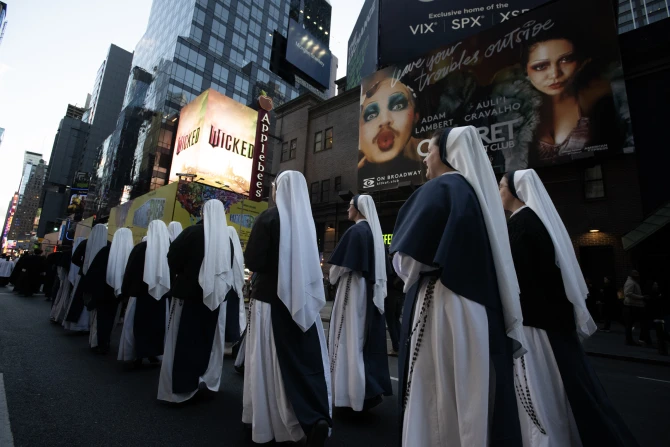 NYC Eucharistic procession