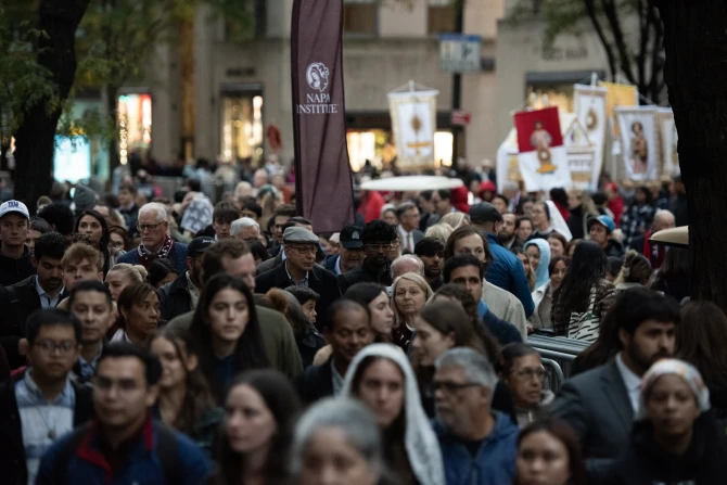 NYC Eucharistic procession