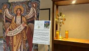 A relic of St. Junípero Serra at the Reliquary Chapel at the 2024 National Eucharistic Congress in Indianapolis.