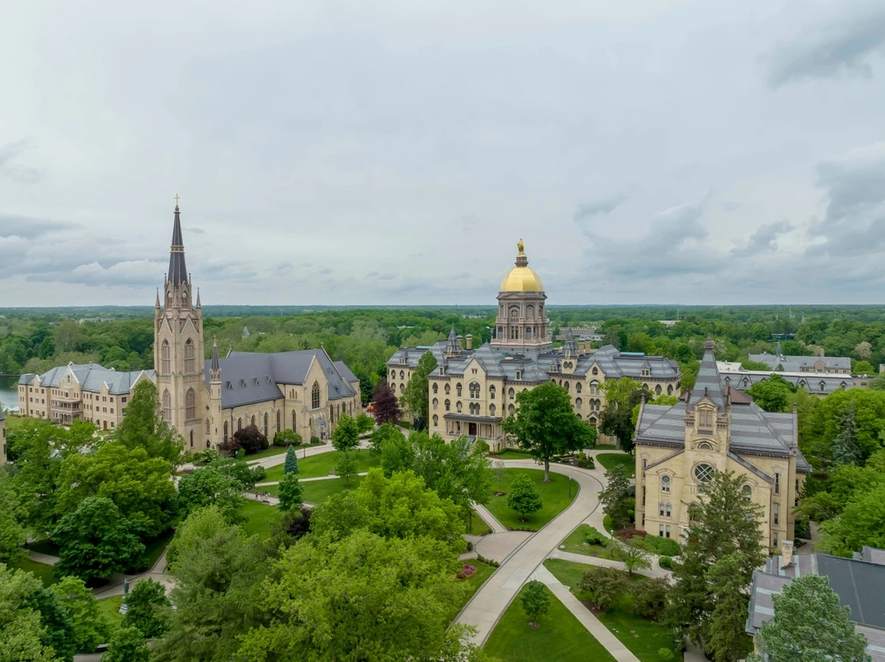 Notre Dame suspends men’s swim team for entire year over gambling scandal