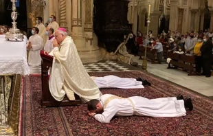 Priestly ordination with Bishop Demetrio Fernández of Córdoba, Spain Diocese of Córdoba, Spain