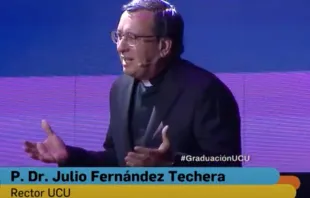 As Father Julio Fernández Techera sees it, the Society of Jesus’ leadership prefers “to maintain the fiction that things are going well rather than risk recognizing the religious and apostolic decline of the society.” Credit: Catholic University of Uruguay
