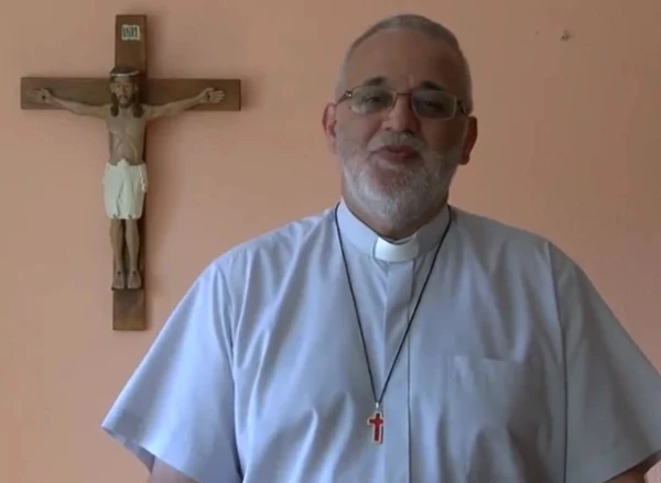 Father Mateo Bautista García is also a nurse with a doctorate in the theology of health care ministry. Credit: Courtesy of Father Mateo Bautista García