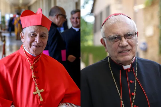 Venezuelan cardinals Diego Padrón and Baltazar Porras