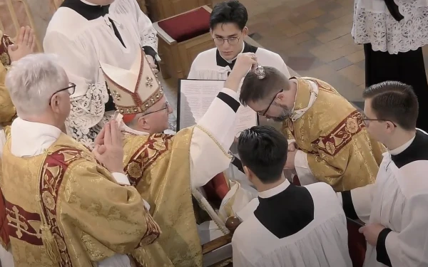 Kardinal Pietro Parolin zaredio je mons. Frederik Hansen kao biskup Osla u katedrali sv. Olava u subotu, 18. siječnja 2024. Zasluge: Biskupija Osla/Katolsk.no/EWTN