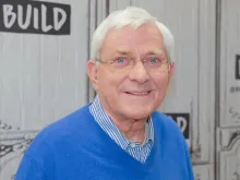 In a 2002 New York Times interview, Donahue said he still saw himself “as a Catholic." In this photo, he is seen attending an event at Build Studio in New York City on April 24, 2017.