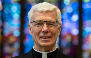 Bishop-elect Philip Moger from the Archdiocese of Southwark was due to be installed Nov. 9, 2024, but suddenly announced the “delay” to his installation just days before it was due to take place. Credit: ©Mazur/cbcew.org.uk