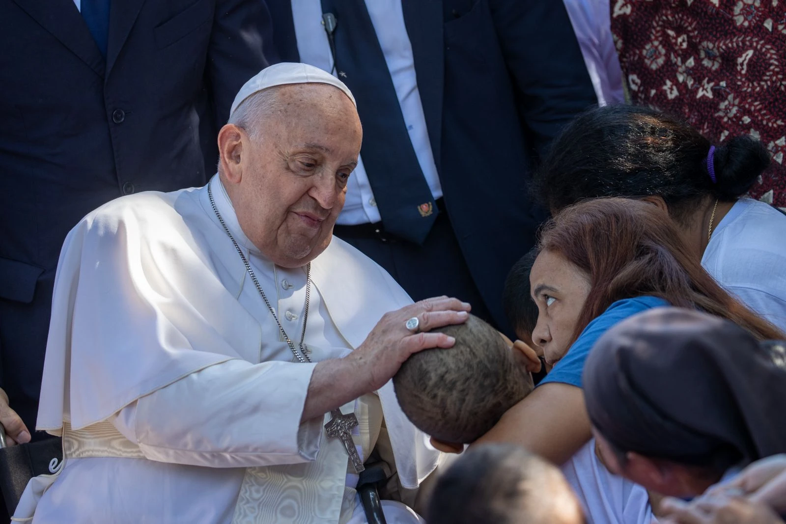 Pope Francis in East Timor says children show us how to ‘be cared for by God’