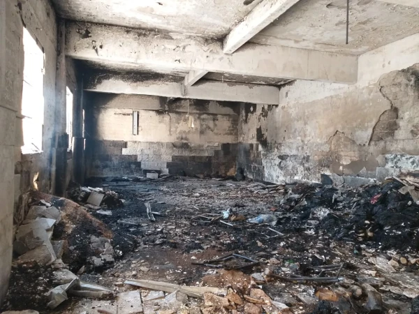 On Sunday, Dec. 1, 2024, the Franciscan complex of the Terra Santa College in Aleppo was hit by a strike. No casualties were reported but panic has reportedly spread among the people. Credit: Custody of the Holy Land