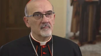 When asked what Christians can do outside the Holy Land, Cardinal Pierbattista Pizzaballa responded: “Pray and support. Support the Christian community as much as they can.”