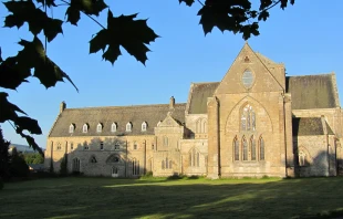 Pluscarden Abbey in Scotland where 15 Benedictine monks pray and welcome visitors. Credit: Giles Conacher OSB/Pluscarden Abbey