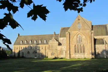 Pluscarden Abbey in Scotland