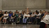 Some 6,000 grandparents and other older people attended the papal Mass in St. Peter's Basilica on July 23, 2023, for the World Day for Grandparents and the Elderly.