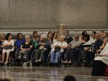 Some 6,000 grandparents and other older people attended the papal Mass in St. Peter's Basilica on July 23, 2023, for the World Day for Grandparents and the Elderly.