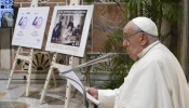 Nov. 25 marked the 40th anniversary of the Treaty of Peace and Friendship between Argentina and Chile, a treaty that was mediated by Pope St. John Paul II. Pope Francis is shown here speaking at the event.