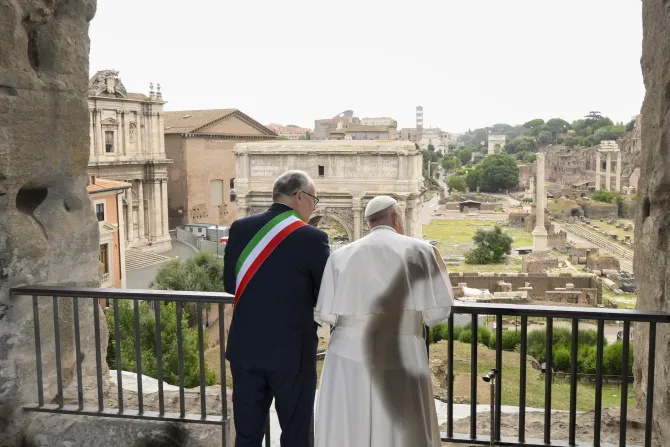 Pope Francis Capitoline Hill