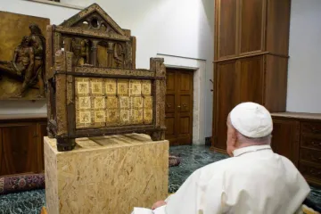 Pope Francis chair of St. Peter