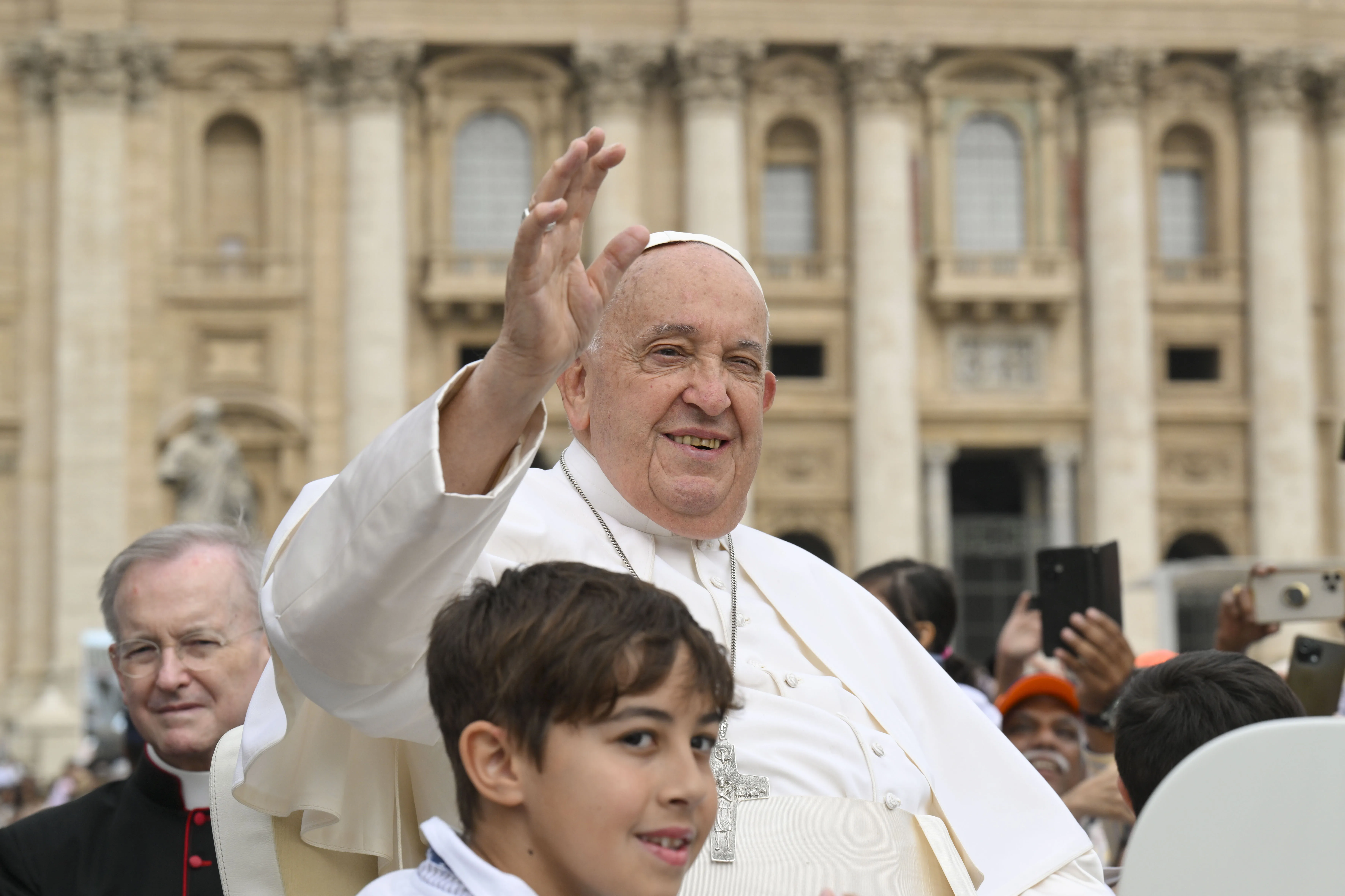 Pope Francis fields questions from students about gender identity and LGBTQ discrimination