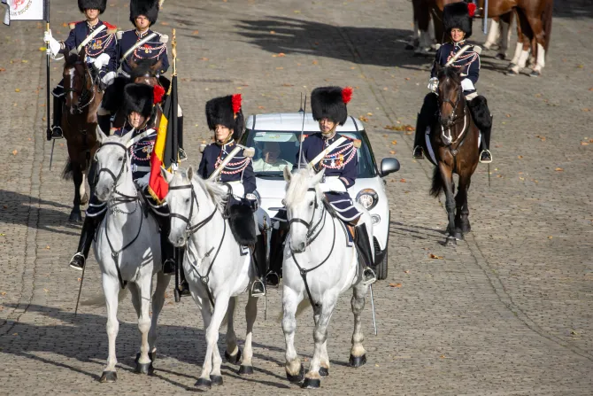 Pope Francis Belgium