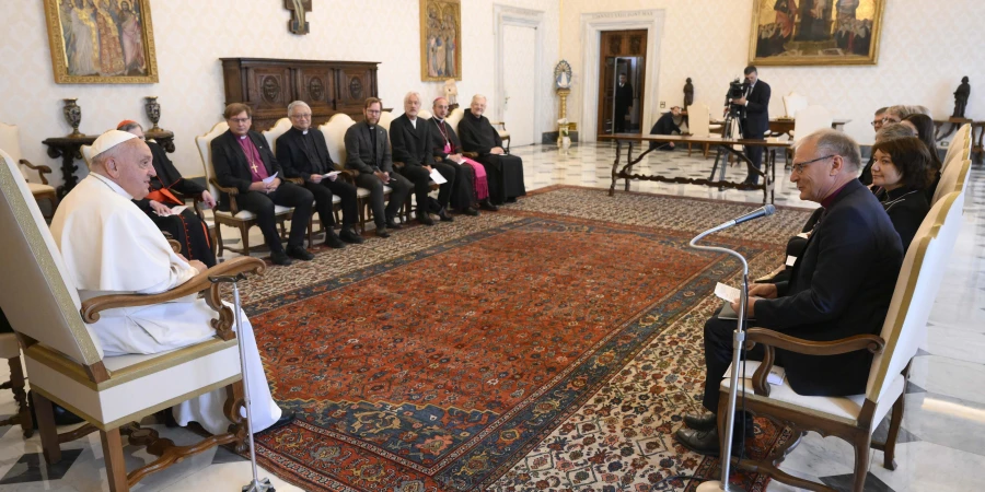 Pope Francis to Lutherans: ‘Jesus Christ is the heart of ecumenism ...