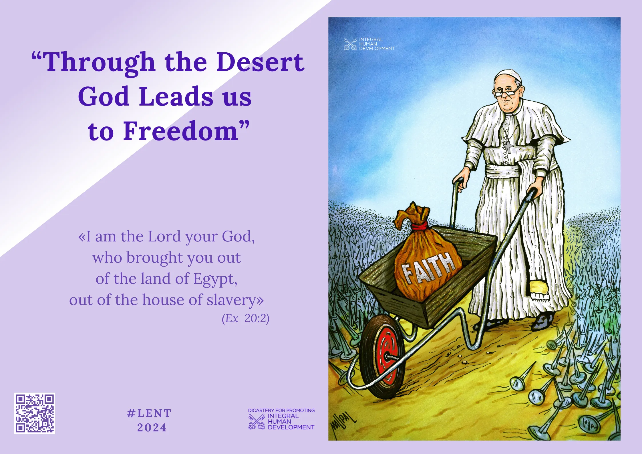 Pope Francis 2024 Lenten Message Lent Is A Season Of Conversion A   Poster Lent En 