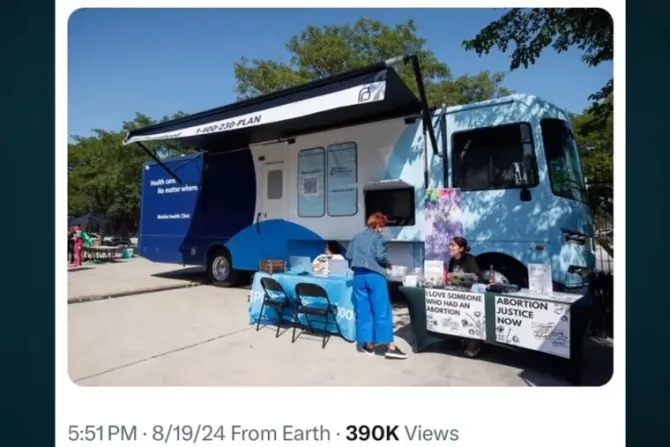 planned parenthood abortion van