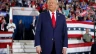 Donald Trump takes the stage during a campaign rally at the J.S. Dorton Arena on Nov. 4, 2024, in Raleigh, North Carolina.