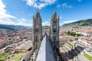 Basilica of the National Vow in Quito, Ecuador