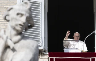 Pope Francis at his Angelus address at the Vatican, Dec. 11, 2022. Credit: Vatican Media