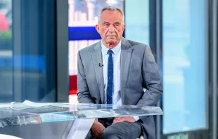 Presidential candidate Robert F. Kennedy Jr. visits “Fox & Friends” at Fox News Channel Studios on April 2, 2024, in New York City. Credit: Roy Rochlin/Getty Images