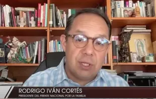 Rodrigo Iván Cortés, president of the National Front for the Family, described Claudia Sheinbaum's victory as “very bad news for life, family, and freedoms.” Credit: EWTN Noticias/Screenshot