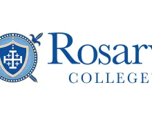 Rosary College logo.