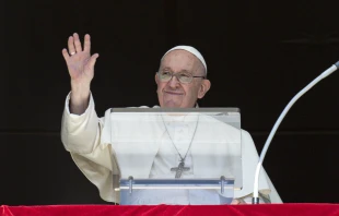 Pope Francis delivered his Angelus address on Sept. 18, 2022. Vatican Media.