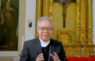 God “is our peace” and “prayer leads us to meet him,” said the archbishop of Bogotá, Cardinal Luis José Rueda Aparicio. Credit: Colombian Bishops Conference / Screenshot