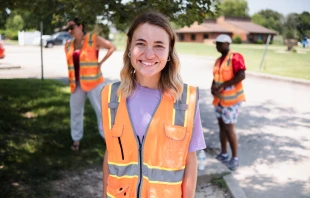 Sarah Richardson, a sidewalk counselor with Coalition Life in Carbondale, Illinois. Credit: Photo courtesy of Thomas More Society