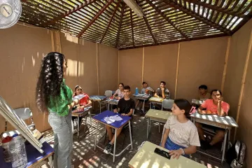 School children Gaza