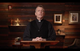 Fr. Peter Williams, pastor of Holy Family parish in Springfield, Vt. Holy Family Parish Springfield Vermont screenshot via Youtube.