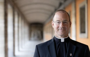 Monsignor Thomas Powers, 24th rector of the Pontifical North American College. Daniel Ibáñez / CNA