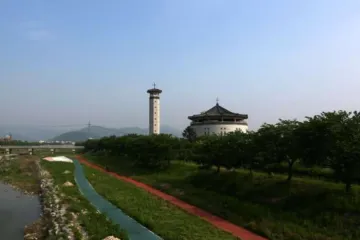 The Haemi Catholic Martyrs’ Shrine in Seosan, a city in South Chungcheong Province, South Korea