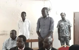 Suspects in the shooting of Bishop-elect Christian Carlassare appear in court. Deniel Michael/Eye Radio.