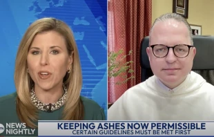 Rev. Thomas Petri, O.P. is President of the Dominican House of Studies in Washington, D.C. Credit: EWTN News Nightly Dec. 14, 2023