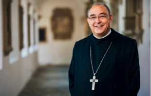 Bishop Dominicus Meier OSB. Credit: Besim Mazhiqi, Archdiocese of Paderborn