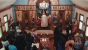 Byzantine Divine Liturgy at Holy Protection of the Mother of God Byzantine Catholic Church in downtown Denver on June 8, 2024.