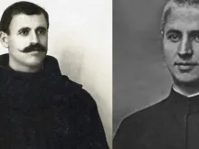 Father Luigi Paliq (left) and Father Gjon Gazulli were declared martyrs by Pope Francis on June 20, 2024.