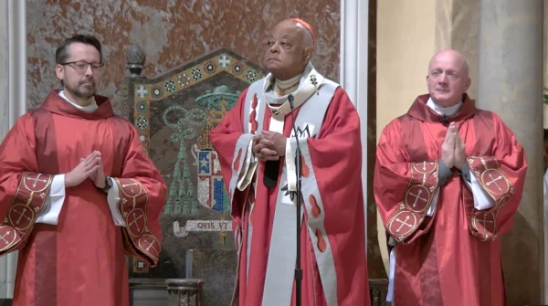 Washington Archbishop Cardinal Wilton Gregory presides at the archdiocesan Red Mass at the Cathedral of St. Matthew the Apostle, in Washington, D.C., on Sunday, Oct. 6, 2024. Credit: Archdiocese of Washington